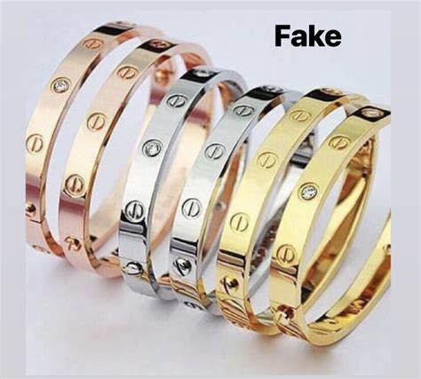 cartier love bracelet pink gold replica|cartier love bracelet real or fake.